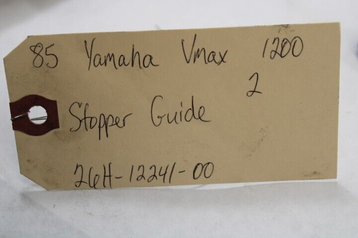 Stopper Guide 2 26H-12241-00 1990 Yamaha Vmax VMX12 1200