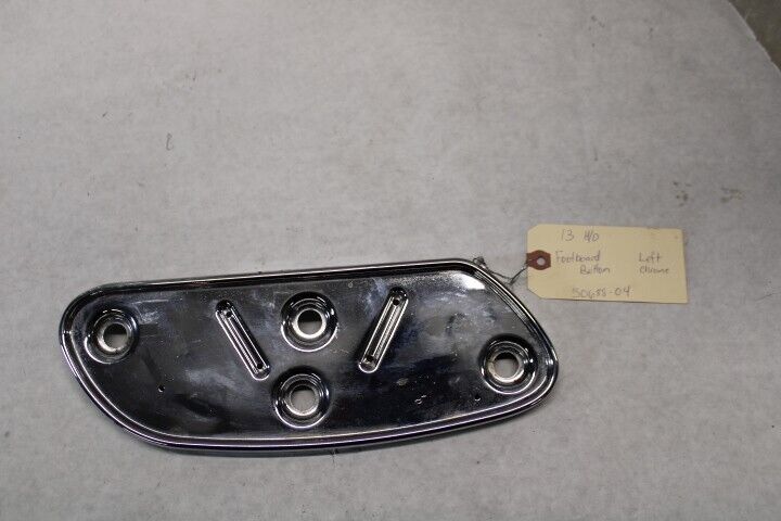 Footboard Bottom Left Chrome 50688-04 Harley Davidson