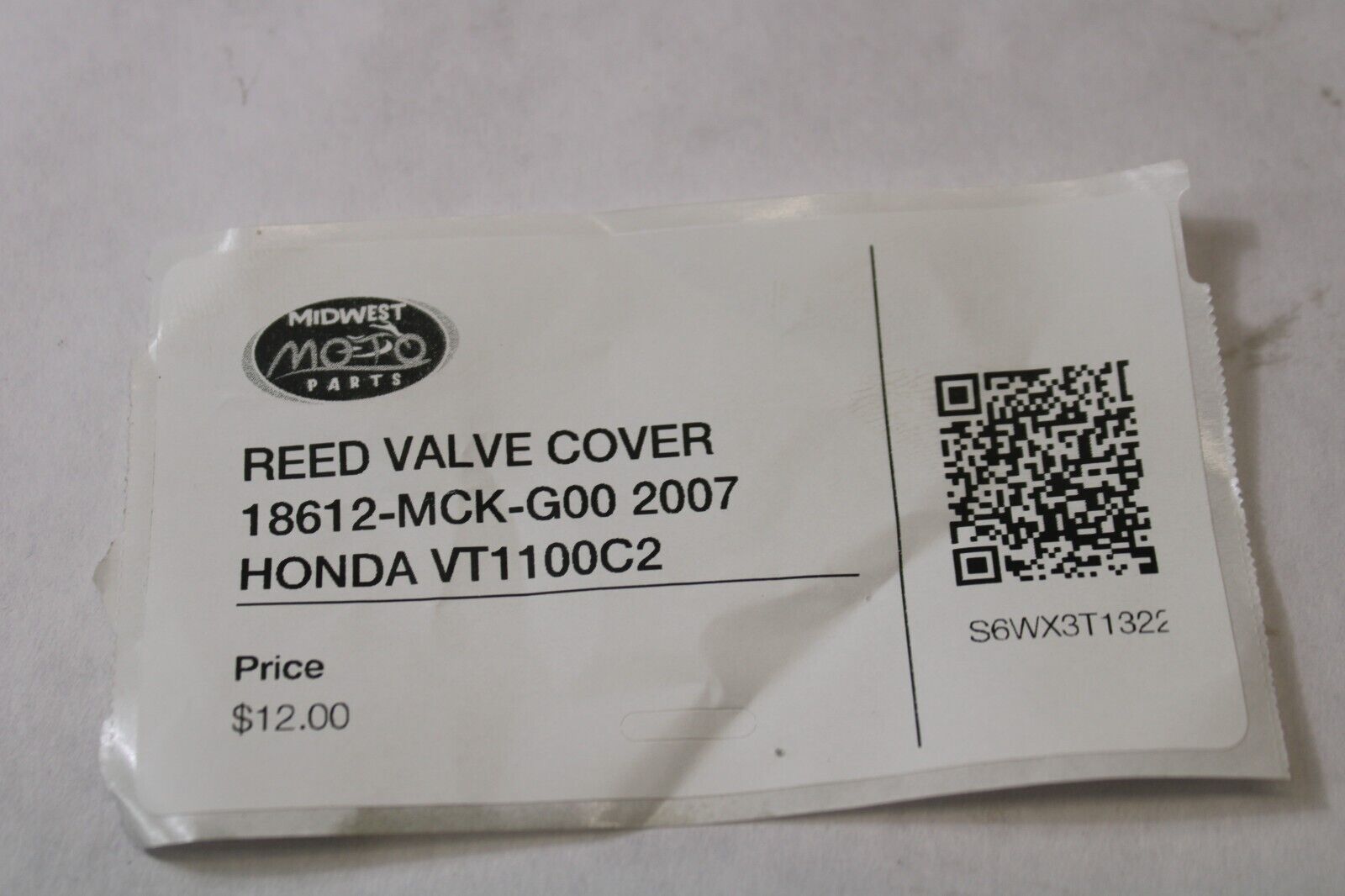 REED VALVE COVER 18612-MCK-G00 2007 HONDA VT1100C2