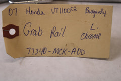 Grab Rail Left Chrome 77340-MCK-A00 2007 Honda Shadow Sabre VT1100C2