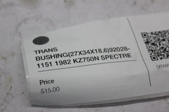 TRANS BUSHING (27X34X18.6) 92028-1151 1982 KZ750N SPECTRE