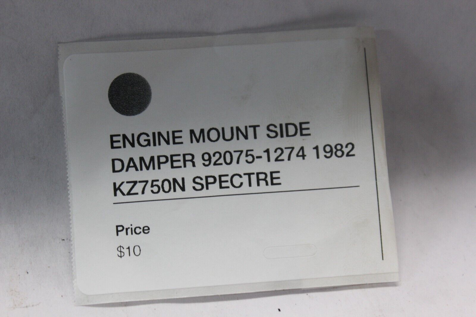 ENGINE MOUNT SIDE DAMPER 92075-1274 1982 Kawasaki Spectre KZ750N
