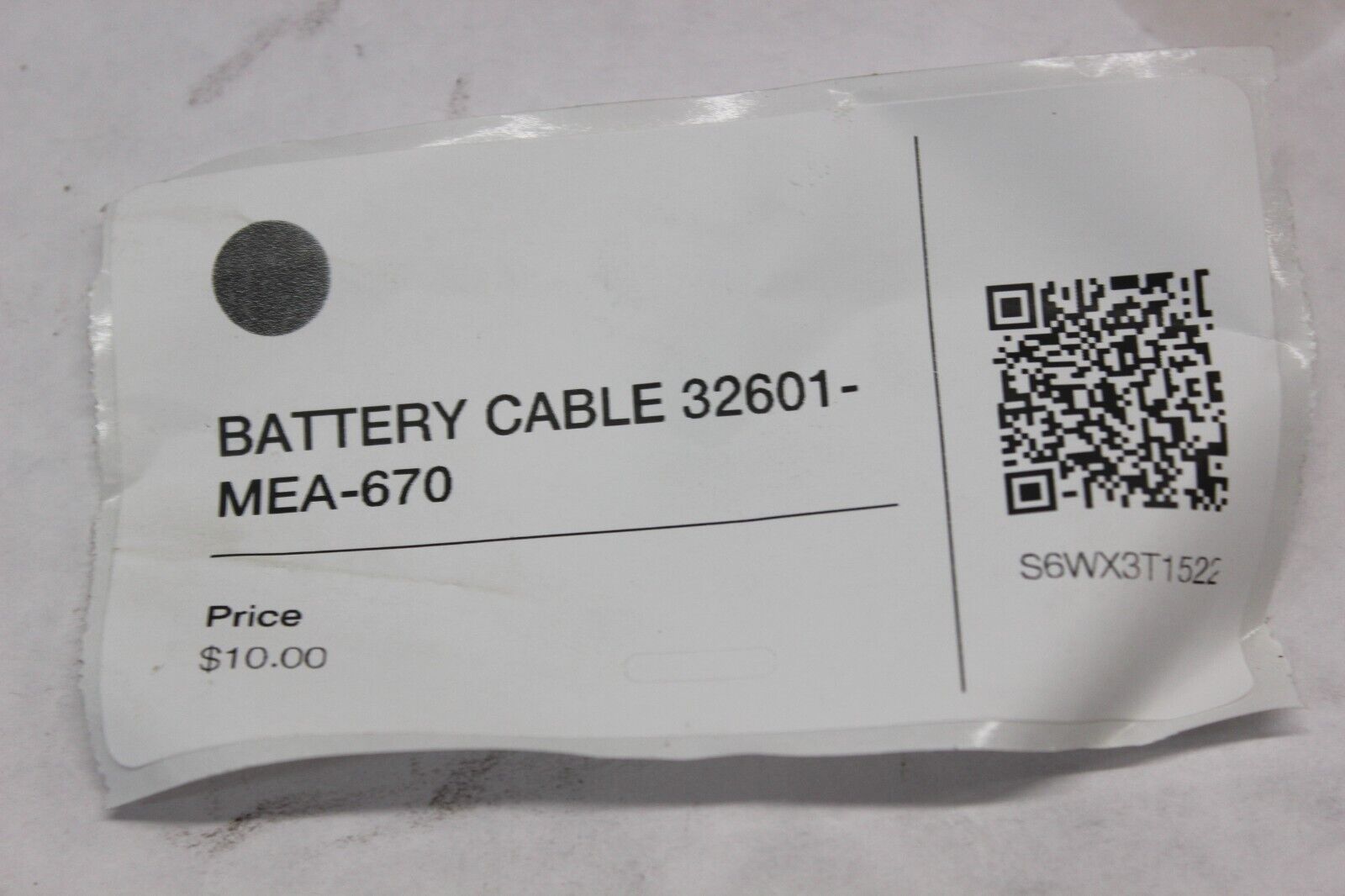BATTERY CABLE 32601-MEA-670 2005 Honda VTX1300S