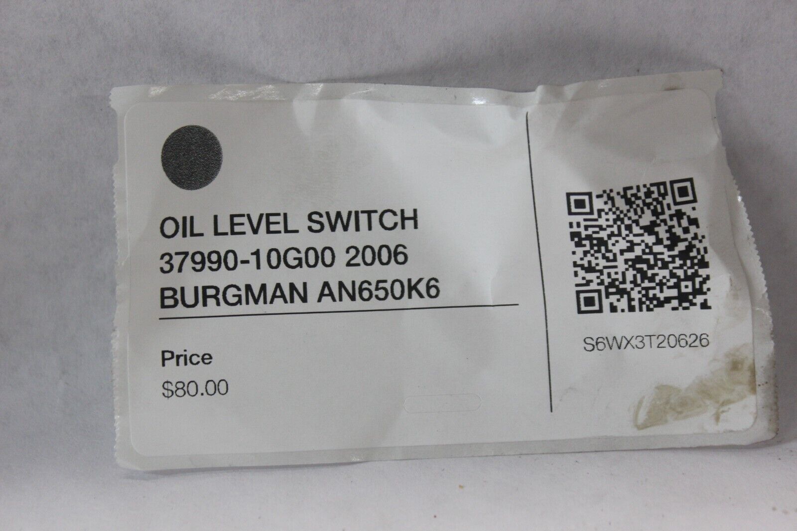 OIL LEVEL SWITCH 37990-10G00 2006 BURGMAN AN650K6