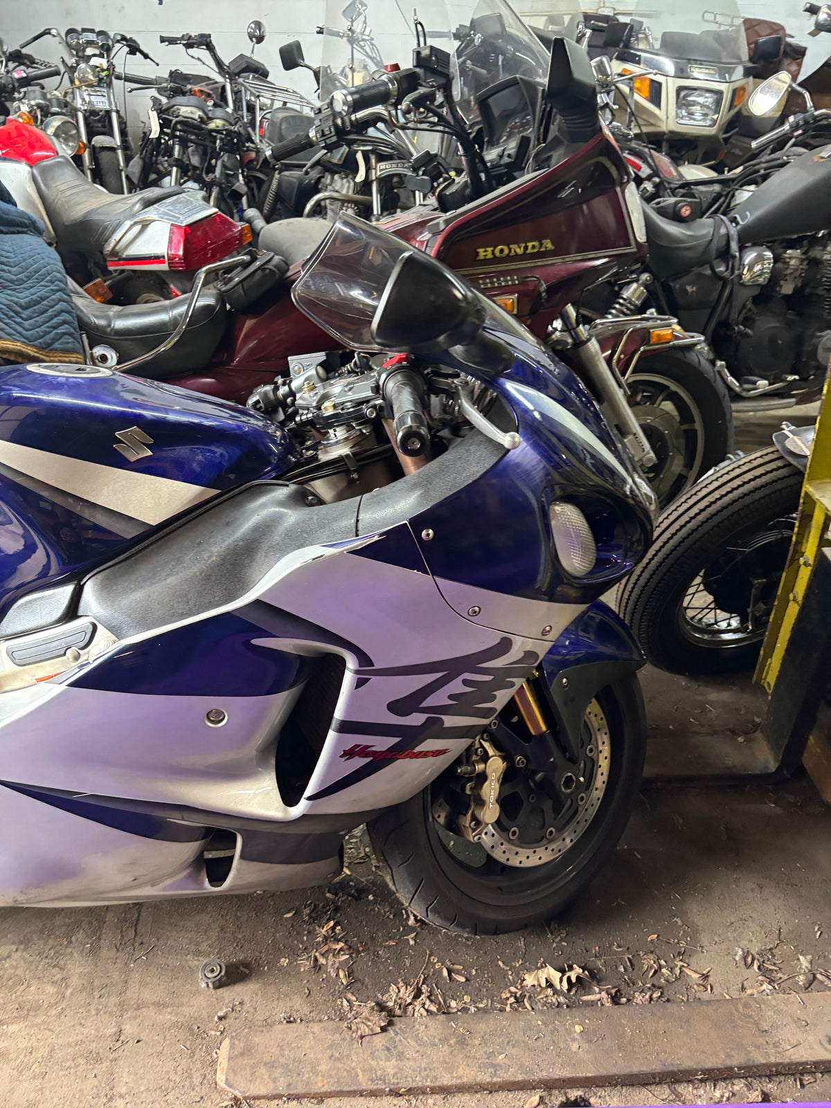 2005 SUZUKI HAYABUSA SILVER