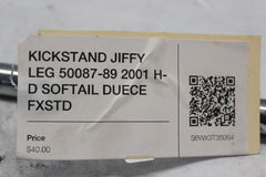 KICKSTAND JIFFY LEG 50087-89 2001 H-D SOFTAIL DUECE FXSTD