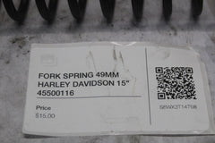 FORK SPRING 49MM HARLEY DAVIDSON 15" 45500116