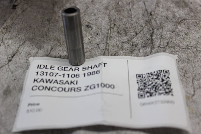 IDLE GEAR SHAFT 13107-1106 1986 KAWASAKI CONCOURS ZG1000