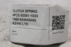 CLUTCH SPRING 4PCS 92081-1033 1980 KAWASAKI KZ440 LTD