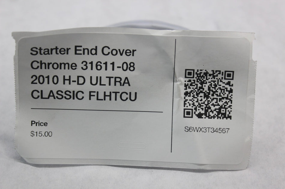Starter End Cover Chrome 31611-08 2010 H-D ULTRA CLASSIC FLHTCU