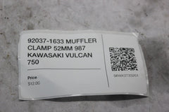 92037-1633 MUFFLER CLAMP 52MM 987 KAWASAKI VULCAN 750