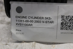 ENGINE CYLINDER 5KS-11311-00-00 2003 V-STAR XVS1100AR