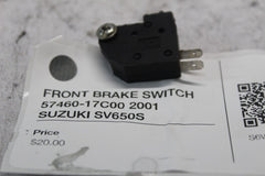 FRONT BRAKE SWITCH 57460-17C00 2001 SUZUKI SV650S