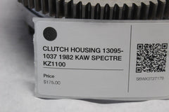 CLUTCH HOUSING 13095-1037 1982 KAW SPECTRE KZ1100