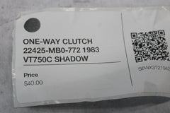 ONE-WAY CLUTCH 22425-MB0-772 1983 VT750C SHADOW