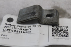 Battery Clamp 66185-97 2005 ROAD KING CUSTOM FLHRSI