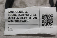 TANK CONSOLE RUBBER GASKET 2PCS 70900947 2022 H-D PAN AMERICA RA1250