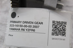 PRIMARY DRIVEN GEAR 2C0-16150-00-00 2007 YAMAHA R6 YZFR6