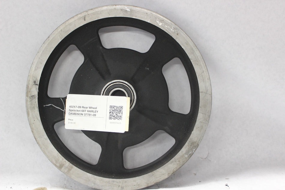 40217-09 Rear Wheel Sprocket 68T HARLEY DAVIDSON 37781-09