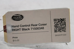 Hand Control Rear Cover RIGHT Black 71500348 Harley Davidson
