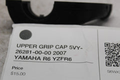 UPPER GRIP CAP 5VY-26281-00-00 2007 YAMAHA R6 YZFR6