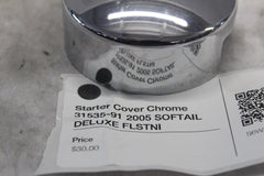 Starter Cover Chrome 31535-91 2005 SOFTAIL DELUXE FLSTNI