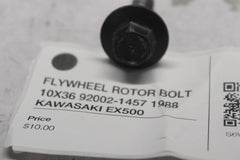 FLYWHEEL ROTOR BOLT 10X36 92002-1457 1988 KAWASAKI EX500