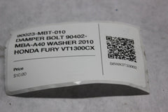 90023-MBT-010 DAMPER BOLT 90402-MBA-A40 WASHER 2010 HONDA FURY VT1300CX