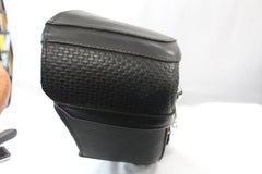 91139-09 LEATHER SADDLEBAG BASKET WEAVE LEFT HARLEY DAVIDSON