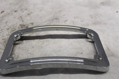 CHROME LICENSE PLATE FRAME 7 1/8" X 4 3/8" HARLEY DAVIDSON