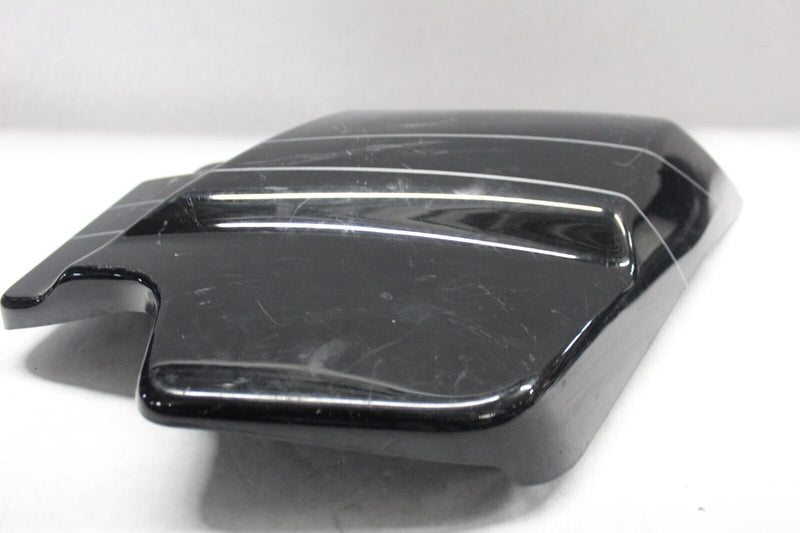 66048-09 RIGHT Side Cover HARLEY DAVIDSON VIVID BLACK SILVER PINSTRIPE