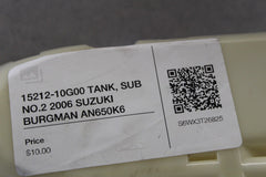 15212-10G00 TANK, SUB NO.2 2006 SUZUKI BURGMAN AN650K6