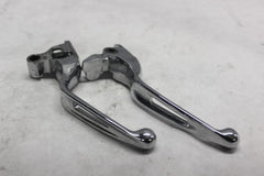 45080-08 SLOTTED CHROME CLUTCH BRAKE LEVER HARLEY DAVIDSON 42859-06