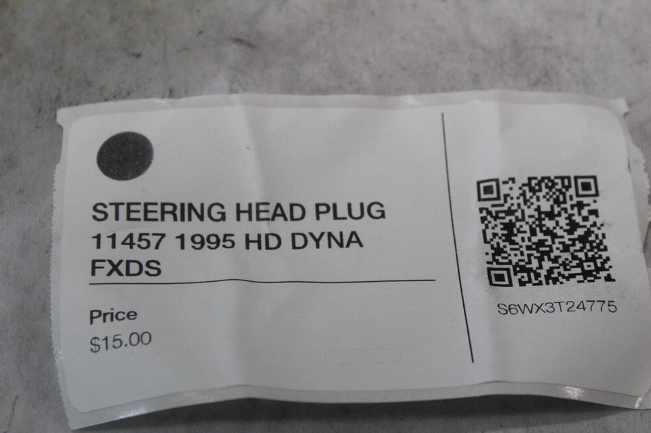 STEERING HEAD PLUG 11457 1995 HD DYNA FXDS