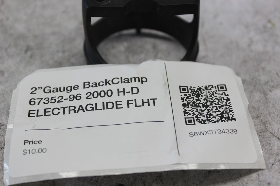 2” Gauge Back Clamp 67352-96 2000 H-D ELECTRAGLIDE FLHT