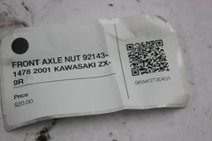 FRONT AXLE NUT 92143-1478 2001 KAWASAKI ZX-9R