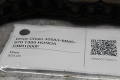 Drive Chain 405A3-MM5-670 1988 HONDA CBR1000F