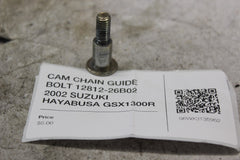 CAM CHAIN GUIDE BOLT 12812-26B02 2002 SUZUKI HAYABUSA GSX1300R