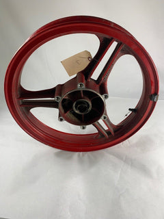 OEM Kawasaki EX500 Front Wheel Red