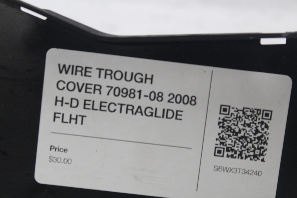 WIRE TROUGH COVER 70981-08 2008 H-D ELECTRAGLIDE FLHT