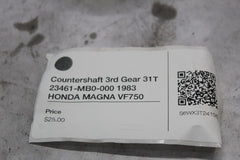 Countershaft 3rd Gear 31T 23461-MB0-000 1983 HONDA MAGNA VF750