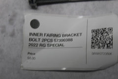 INNER FAIRING BRACKET BOLT 2PCS 57300388 2022 RG SPECIAL
