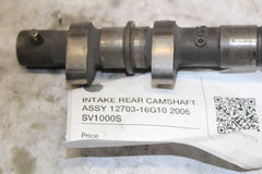 INTAKE REAR CAMSHAFT ASSY 12703-16G10 2006 SV1000S