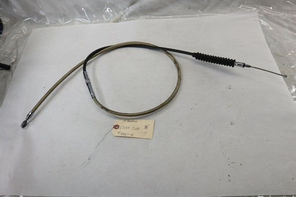 Extended Braided Clutch Cable 73" 2012 Harley Davidson Roadglide Blue