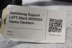 Saddlebag Support LEFT Black 90200505 Harley Davidson