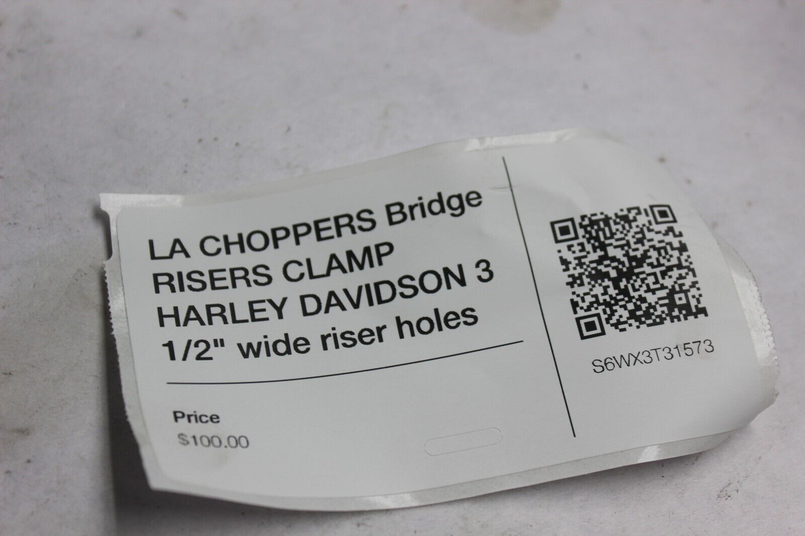 Bridge Riser LA CHOPPERS Bridge RISERS CLAMP HARLEY DAVIDSON 3 1/2