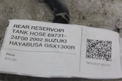 REAR RESERVOIR TANK HOSE 69731-24F00 2002 SUZUKI HAYABUSA GSX1300R