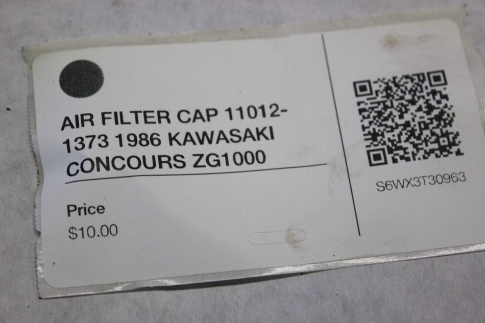 AIR FILTER CAP 11012-1373 1986 KAWASAKI CONCOURS ZG1000