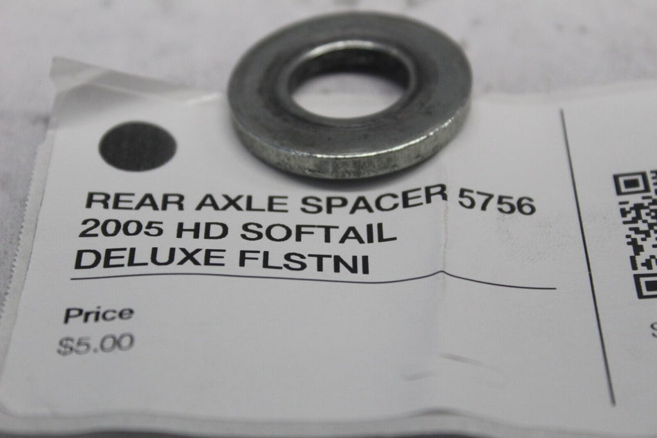REAR AXLE SPACER 5756 2005 HARLEY DAVIDSON SOFTAIL DUECE FXSTD