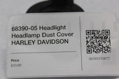 68390-05 Headlight Headlamp Dust Cover HARLEY DAVIDSON